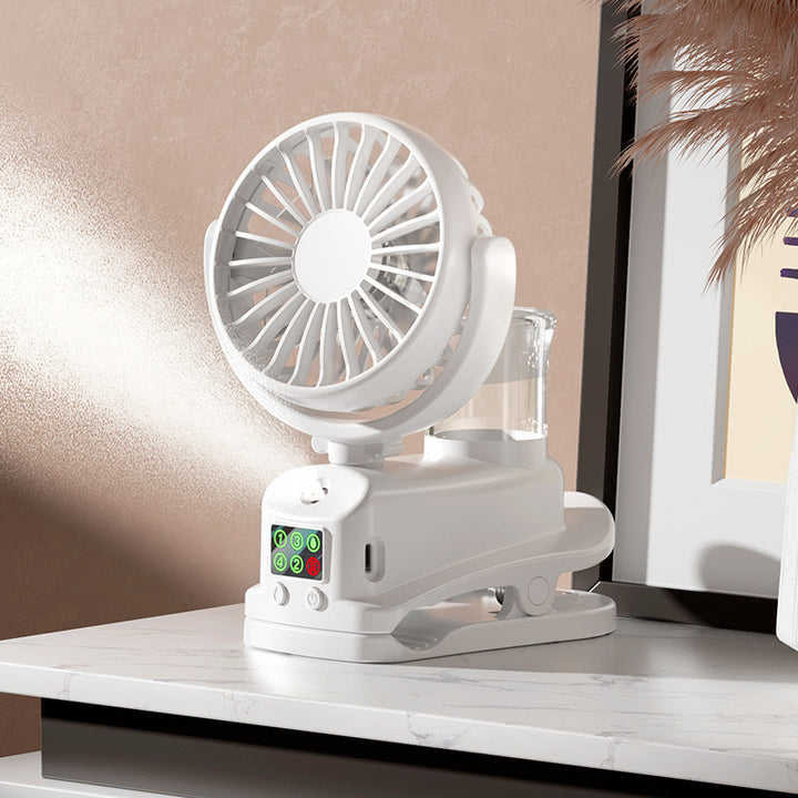 Ladies portable mini fan with water spray Bowlift