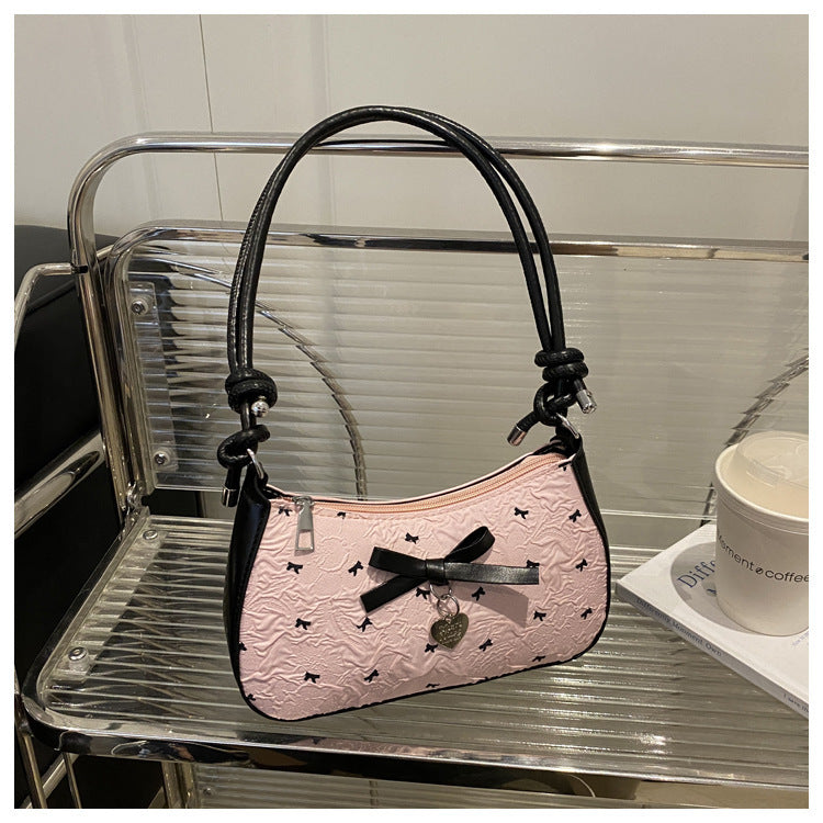 Charming Bow Embellished Handbag Bowlift