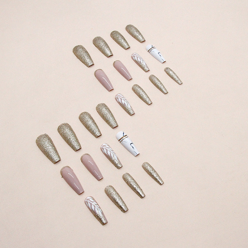 Decorative Glitter Nail Tips Bowlift