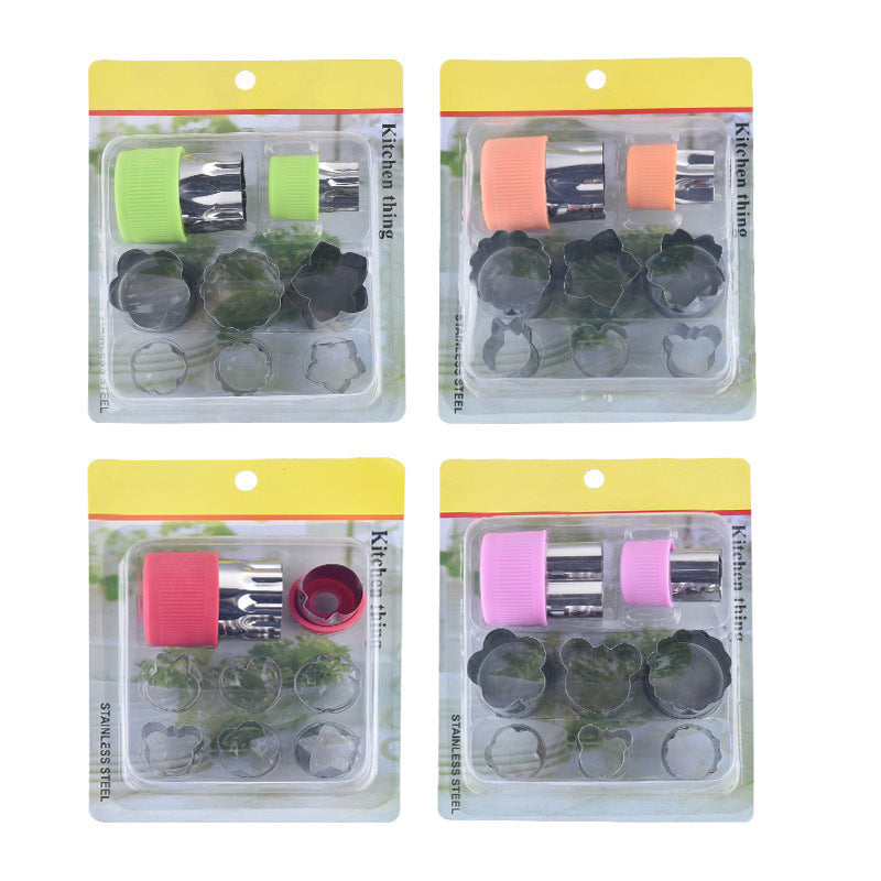 Cookie cutter set with ergonomic handle Bowlift