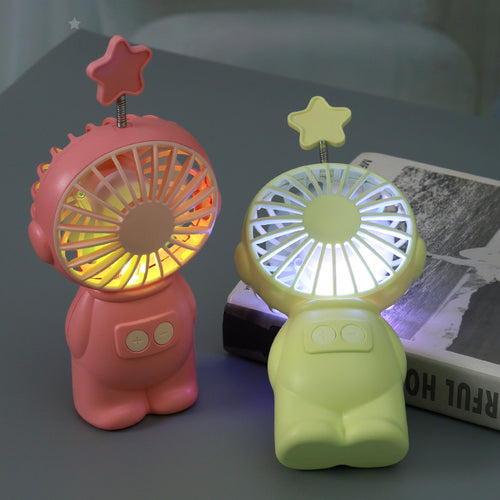 Unisex Portable Mini Fan in Creative Figure Design Bowlift