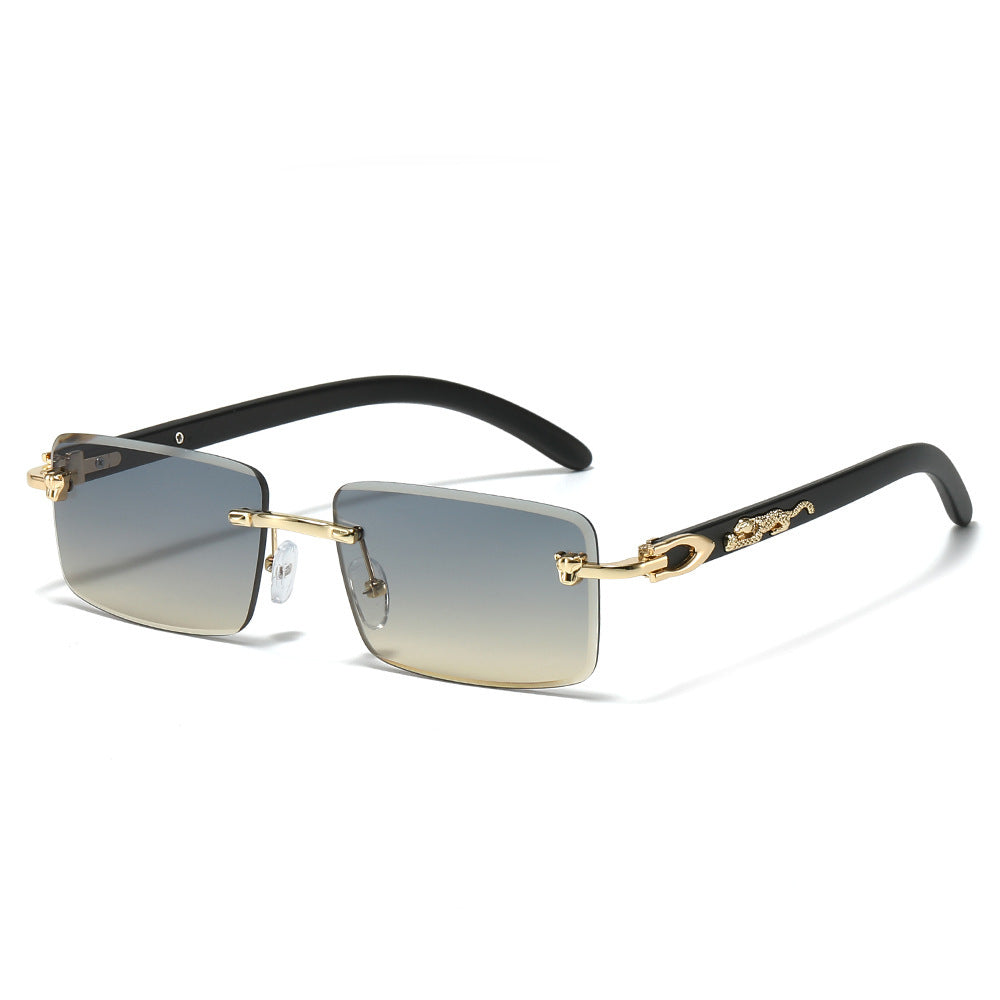 Fashionable Retro Rectangle Sunglasses Bowlift