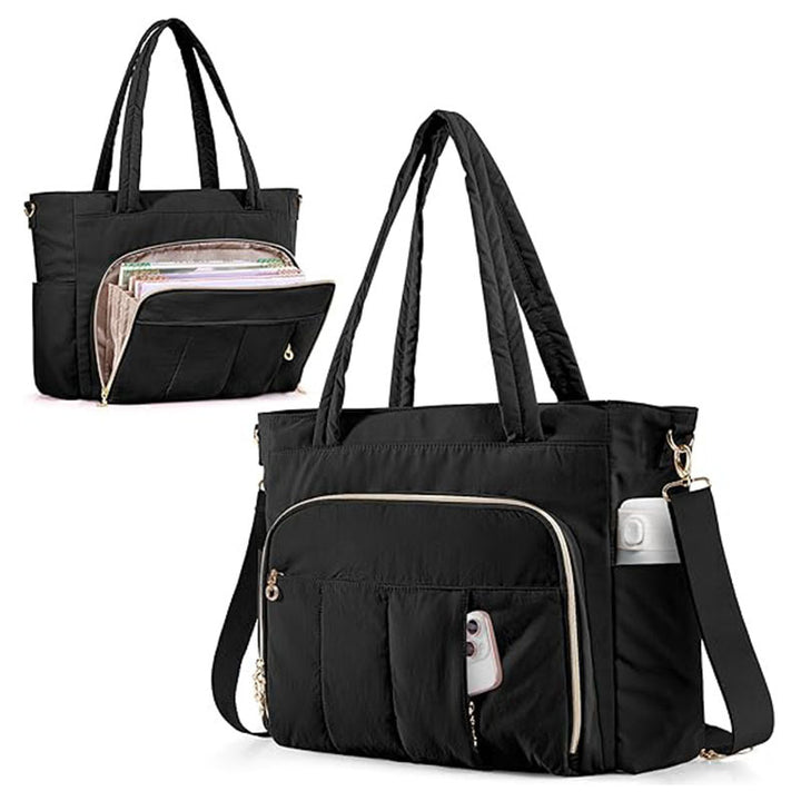 Multifunctional handbag with spacious interior and multiple compartments Bowlift