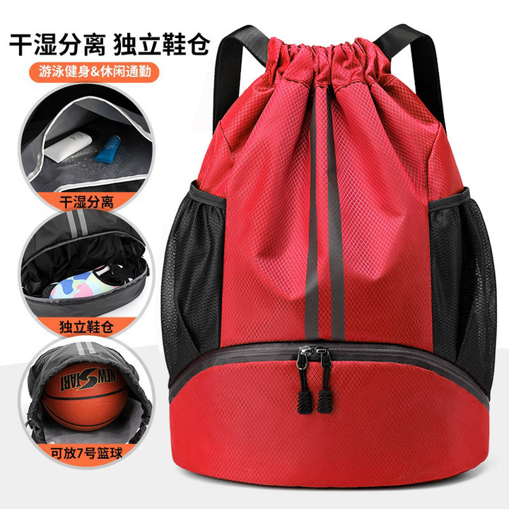 practical backpack with secure drawstring Bowlift