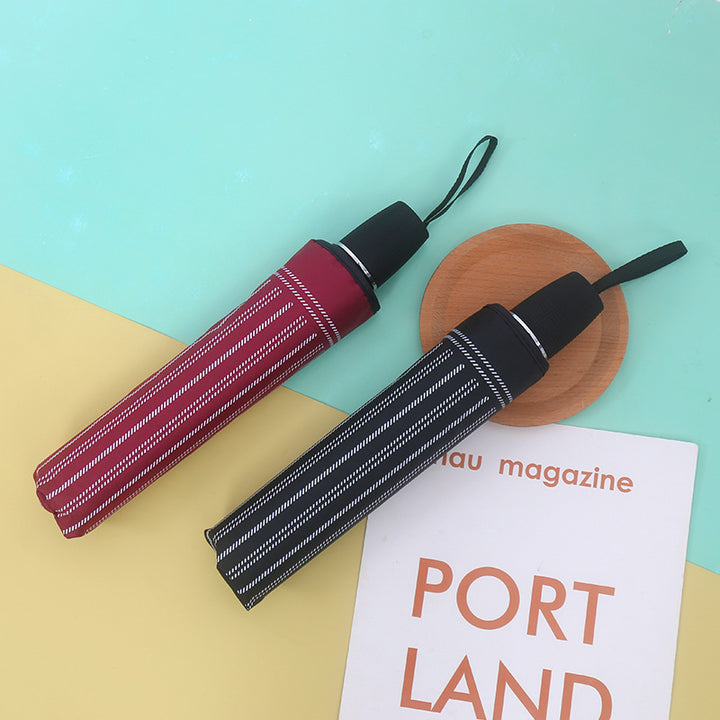 Ladies Folding Umbrella with Innovative Stability System Bowlift