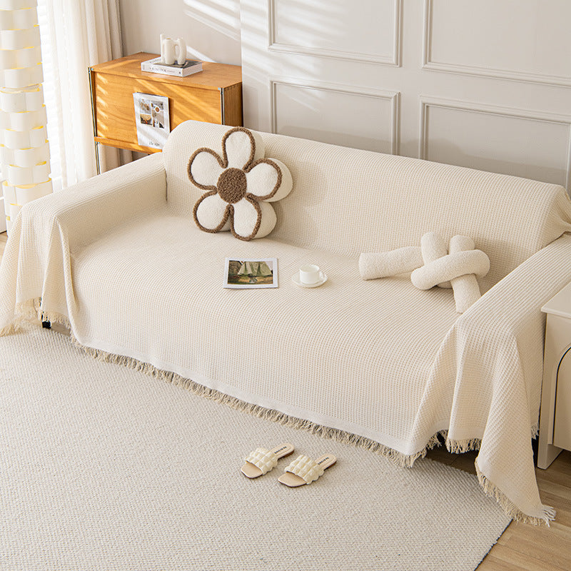 Soft Woven Sofa Throw Blanket