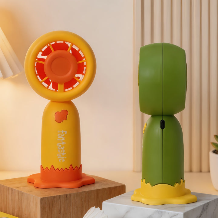 Women's Portable Table Fan with Fun Design and USB Connection Bowlift