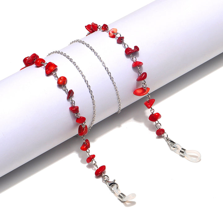 Stylish Natural Stone Eyewear Chain Bowlift
