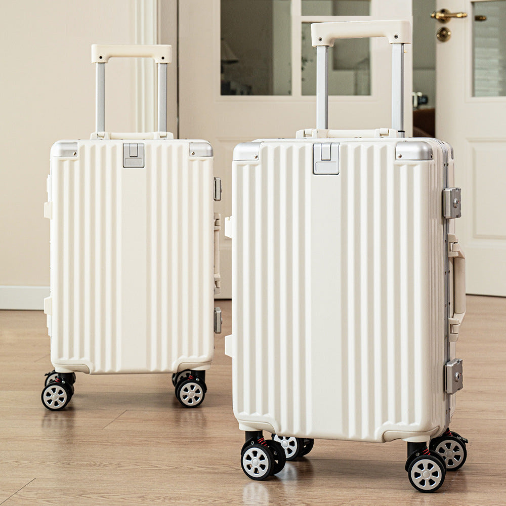 Impact-Resistant Hard Shell Travel Suitcase
