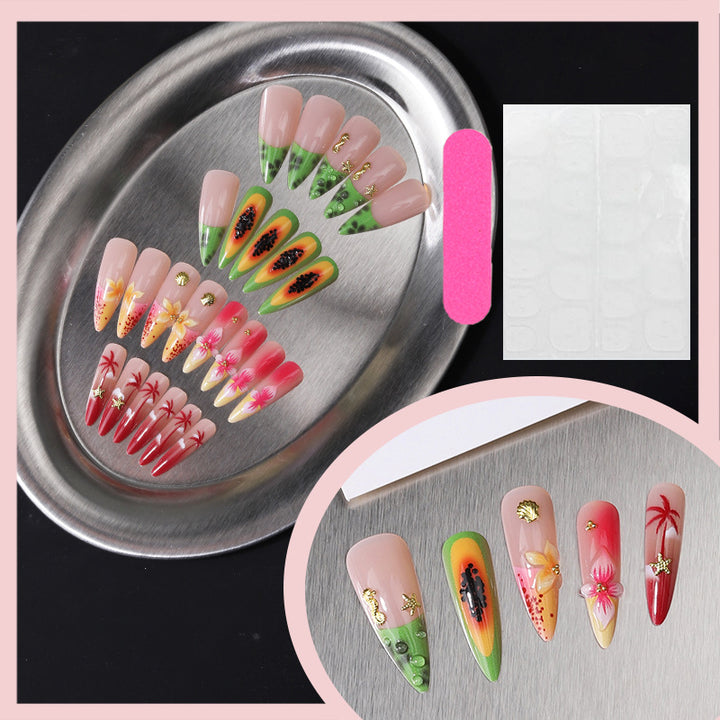 Tropical Nail Art Tips Bowlift