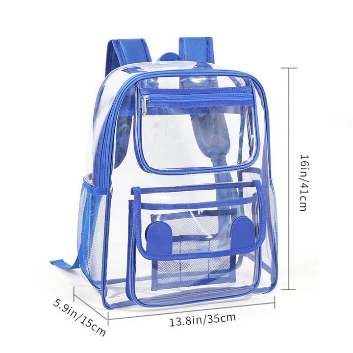 Transparent Safety Backpack Bowlift