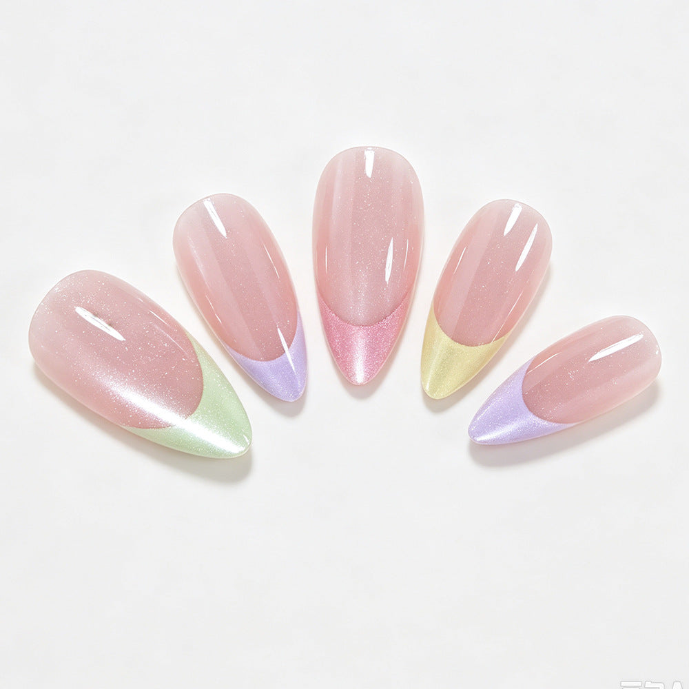 Gradient Nail Art Design Bowlift