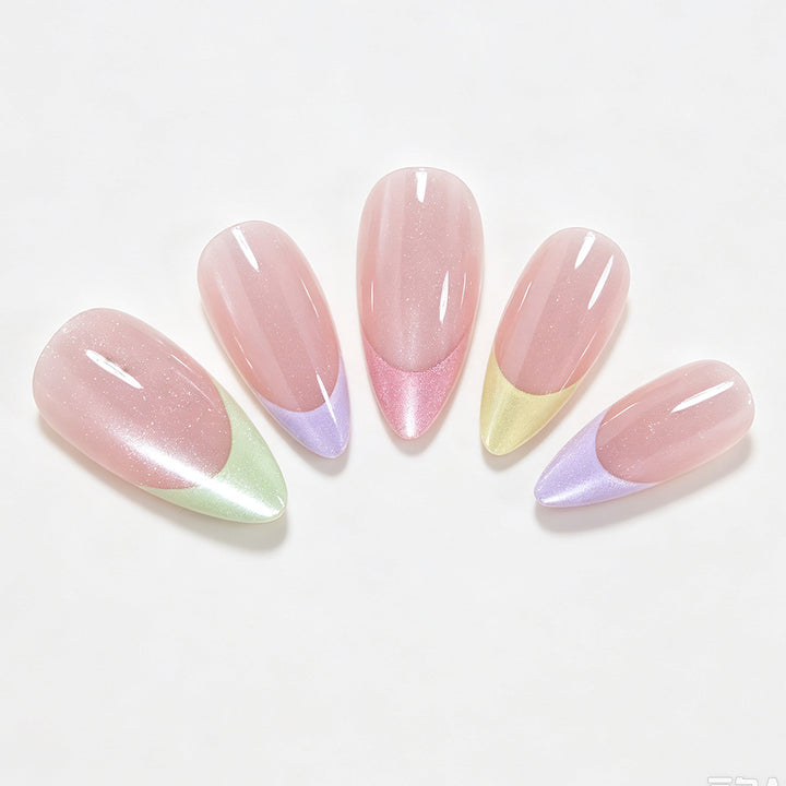 Gradient Nail Art Design Bowlift