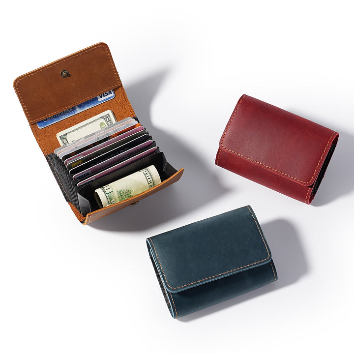 Classic Leather Compartment Wallet