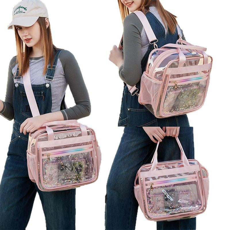 Transparent Multifunctional Carrying Bag Bowlift