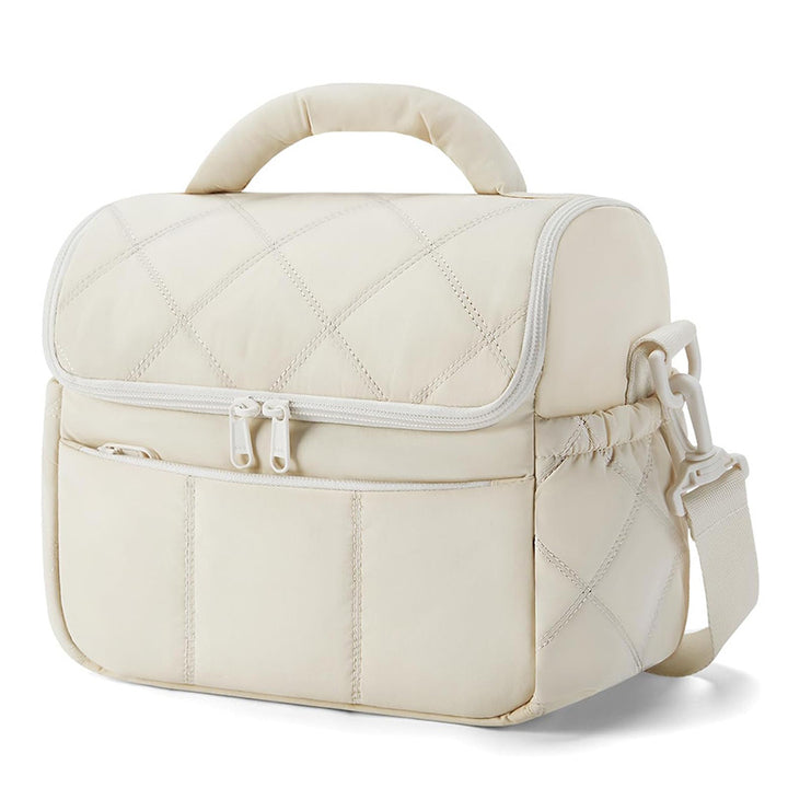 Quilted Insulated Lunch Carrier Bag Bowlift