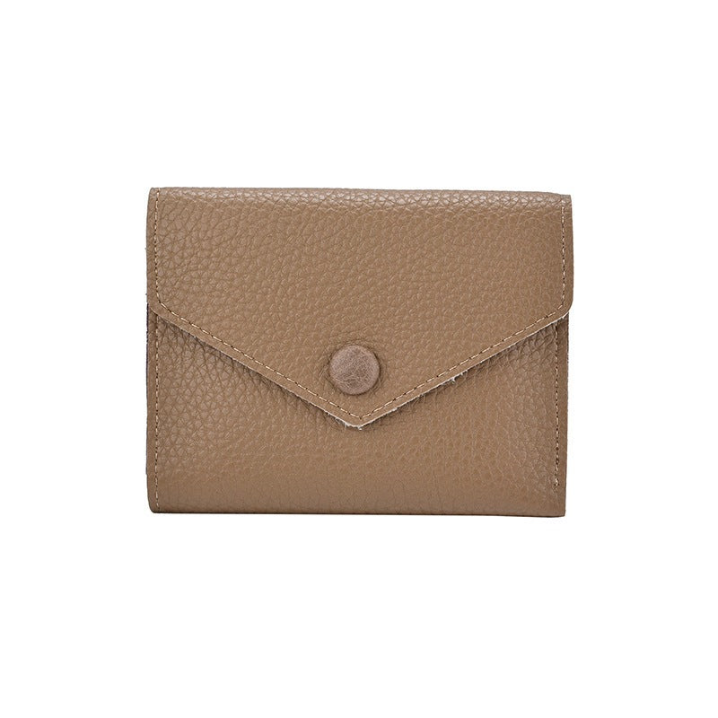 Premium Textured Leather Coin Wallet Bowlift
