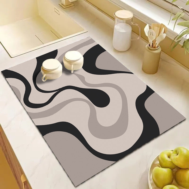 Cute Cartoon Character Kitchen Mat Bowlift