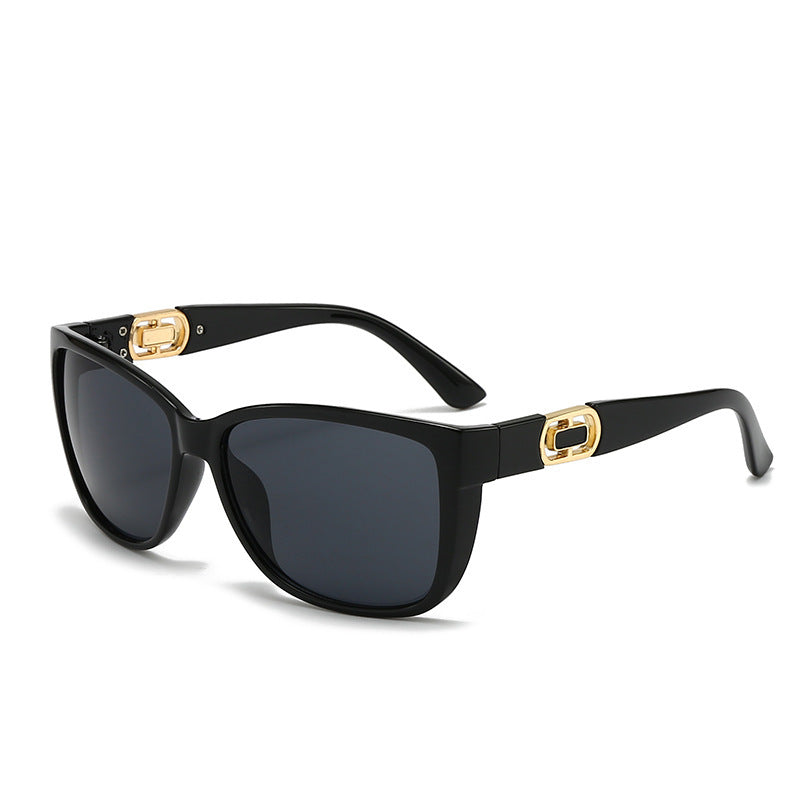 Women oversized sunglasses with elegant frame and UV protection Bowlift