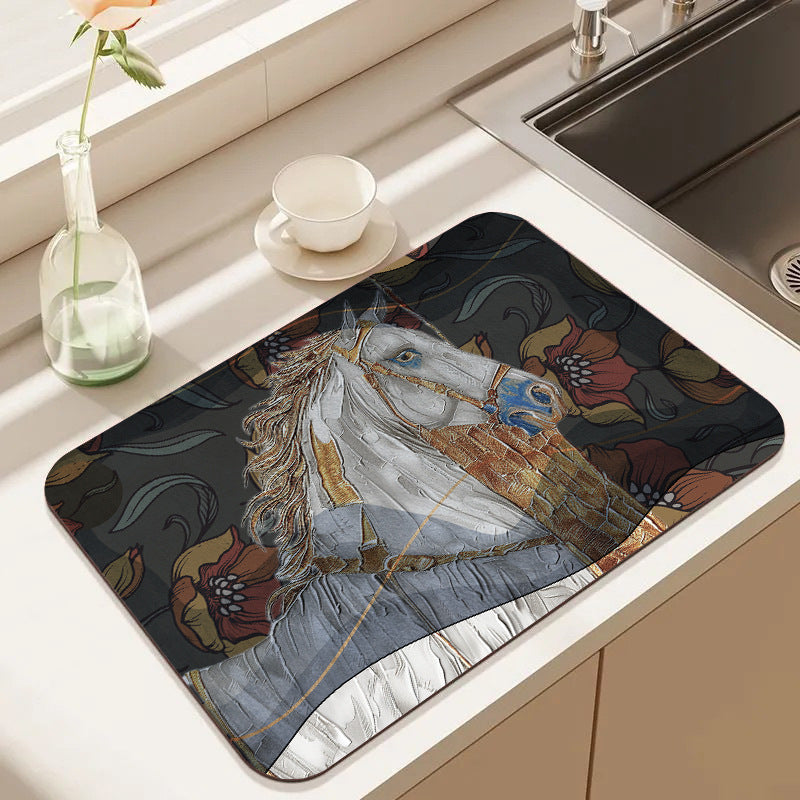 Decorative Kitchen Mat Bowlift