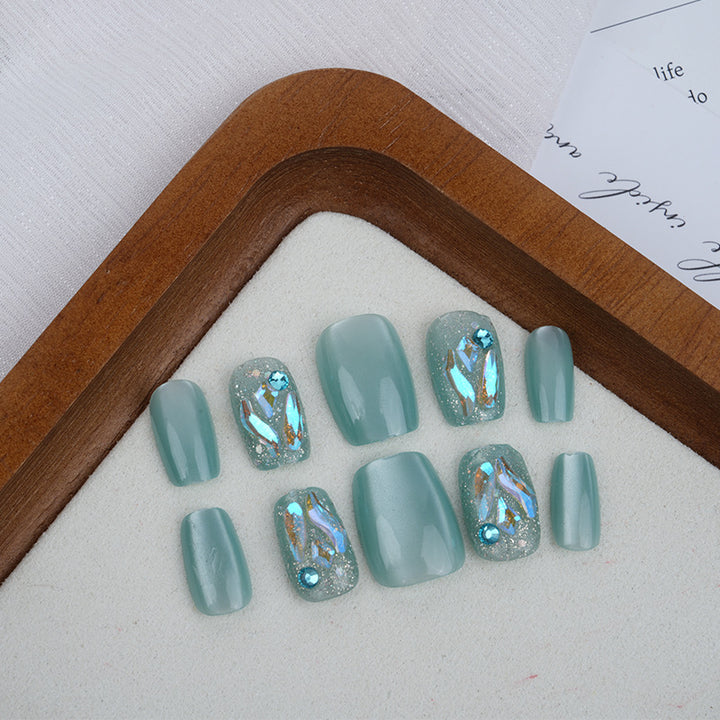 Decorative Press-On Nail Art Set Bowlift