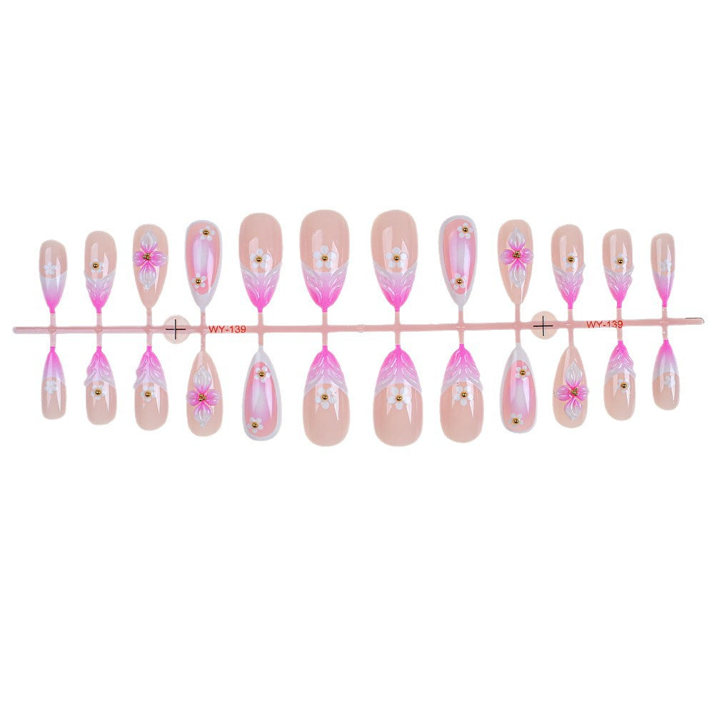 Floral Design Press-On Nail Kit Bowlift