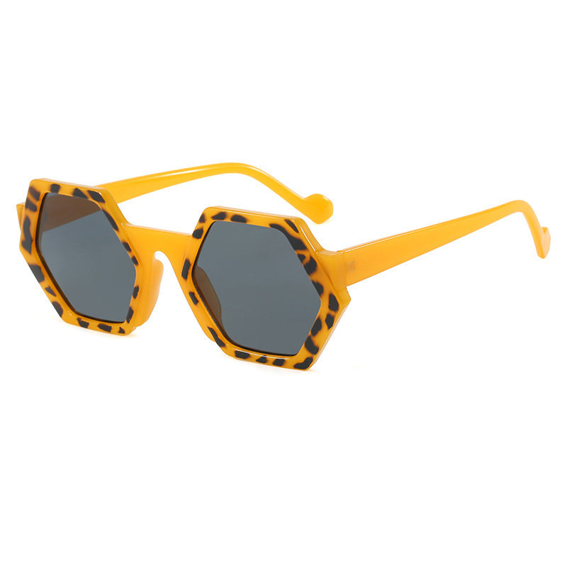 Ladies' striking sunglasses with hexagonal frame and comfortable fit Bowlift