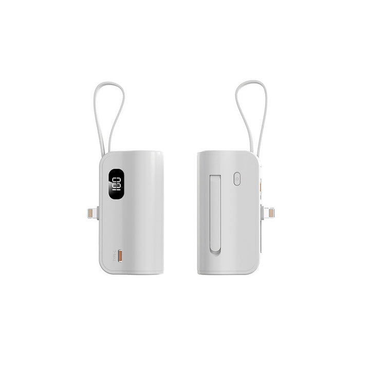 Wearable power bank with multifunctional charging concept and digital display Bowlift