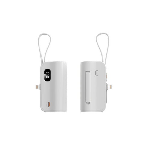 Wearable power bank with multifunctional charging concept and digital display Bowlift