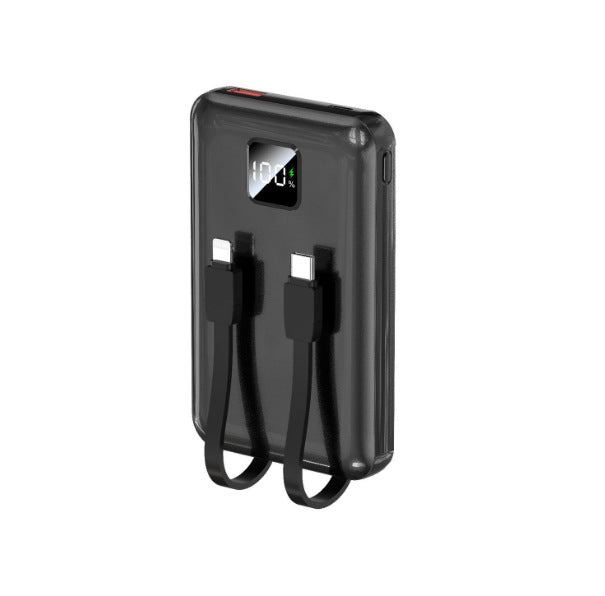 Portable power bank with integrated dual USB port and state-of-the-art LED display Bowlift
