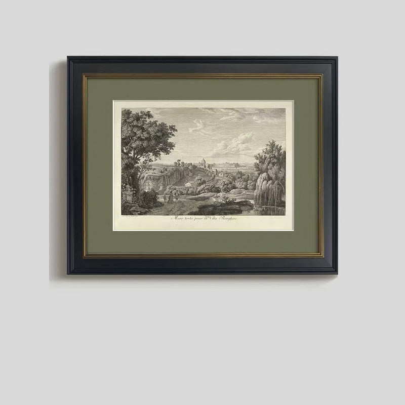 Vintage Landscape Wall Art
