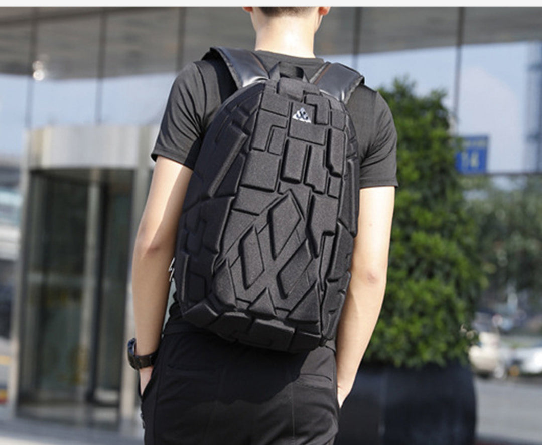 Stylish Textured Backpack Bowlift