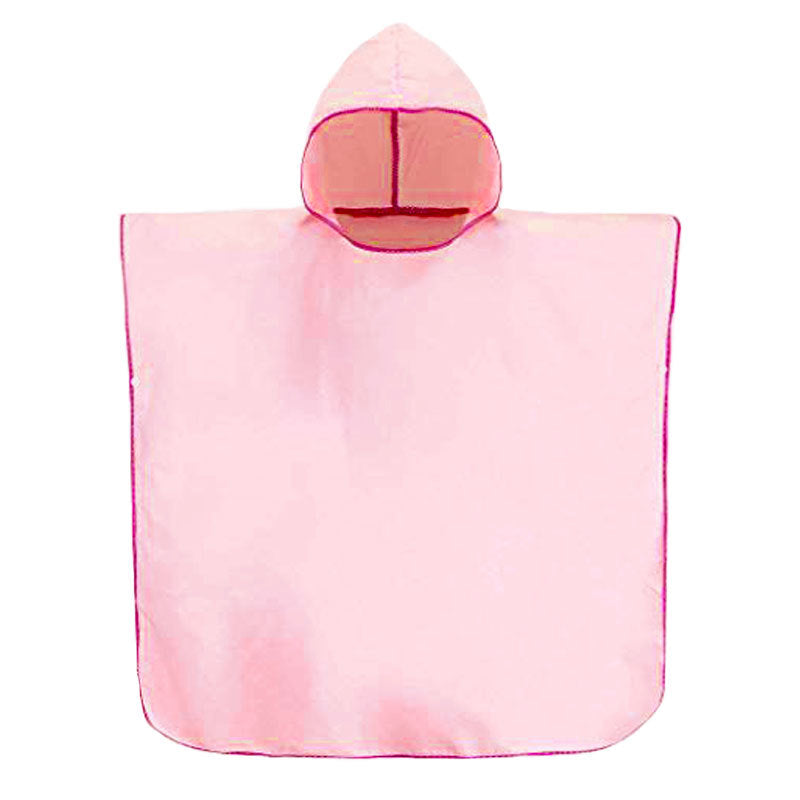 Water-repellent hooded poncho Bowlift