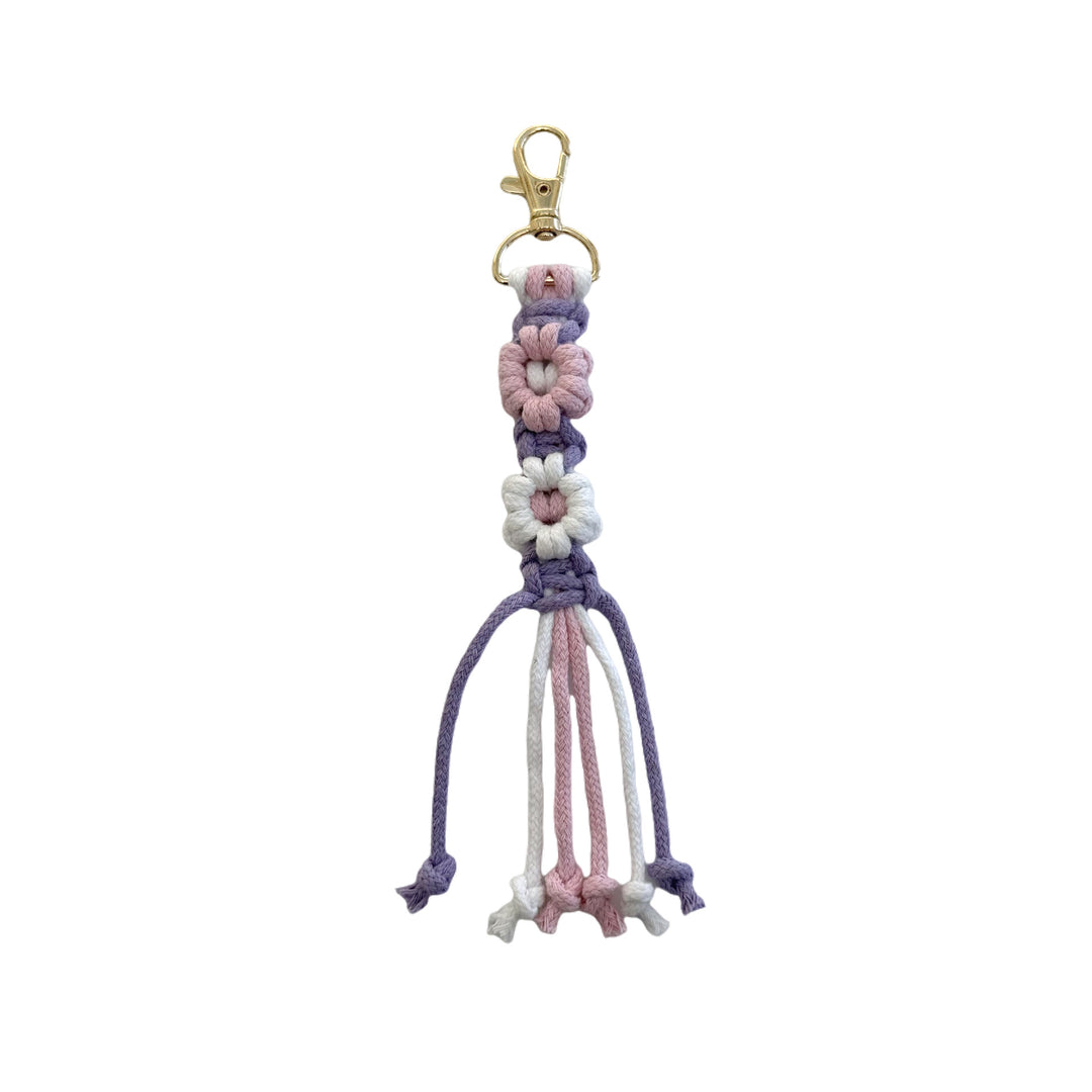 Macrame Keychain with Tassel Bowlift