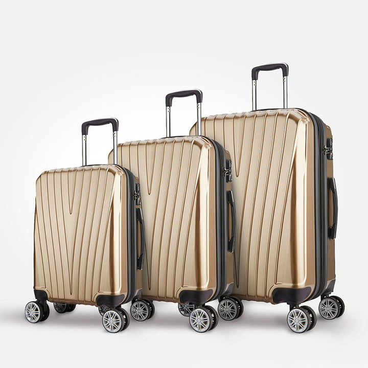 Unisex Premium Hard Shell Rolling Suitcase Bowlift