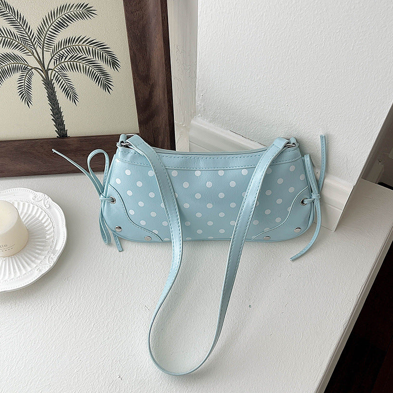 WoPolka Dot Pattern Mini Handbag Bowlift
