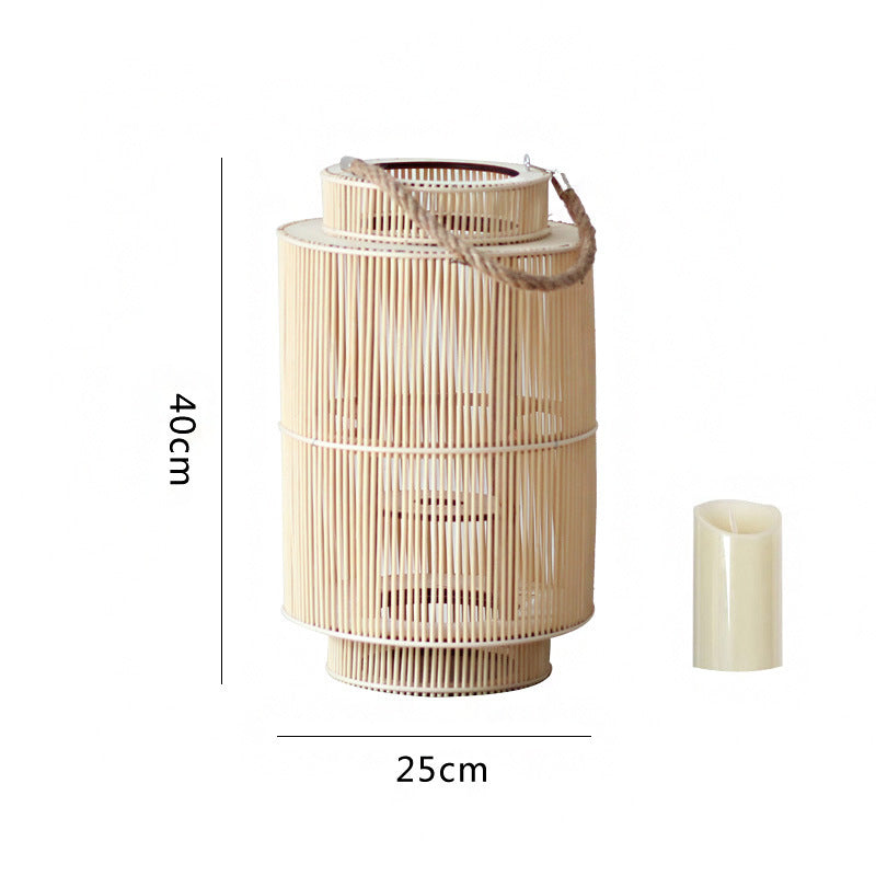 Decorative Rattan Lantern Bowlift