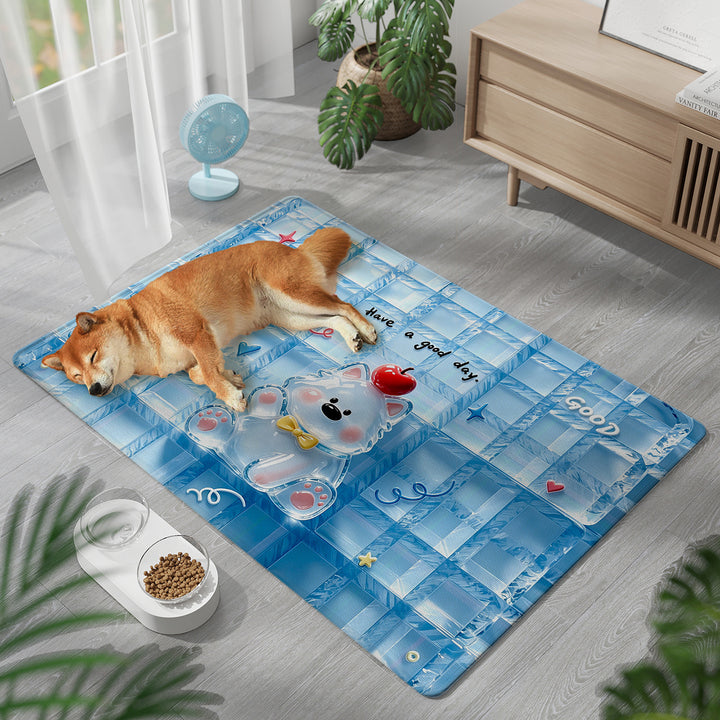 Ultra-Soft Pet Comfort Mat Bowlift