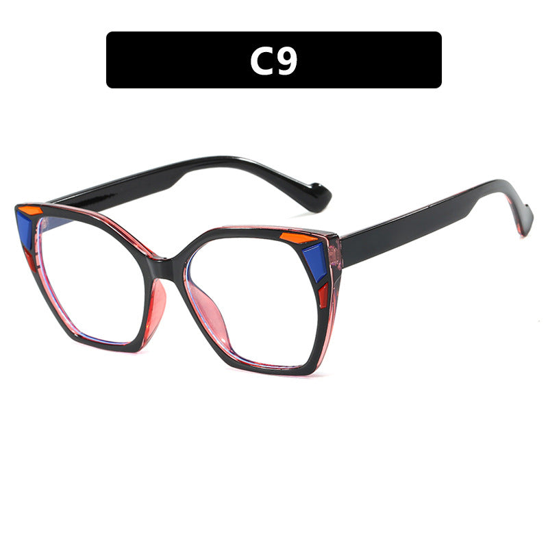 Women Fashionable Geometric Designer Glasses Bowlift