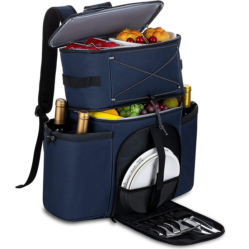 Insulated Picnic Backpack Cooler Bowlift