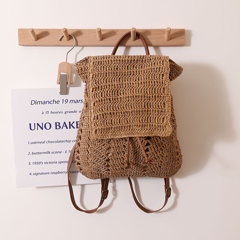 Backpack from Handcrafted Natural Material Bowlift