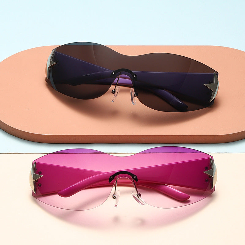 Women’s sporty fashion sunglasses with protective UV protection Bowlift