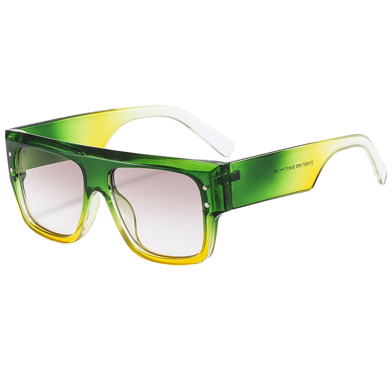 Ladies fashionable sunglasses with rectangular frame and polarized lenses Bowlift