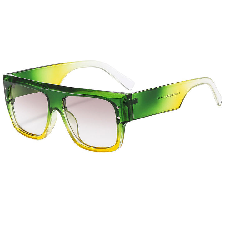 Ladies fashionable sunglasses with rectangular frame and polarized lenses Bowlift