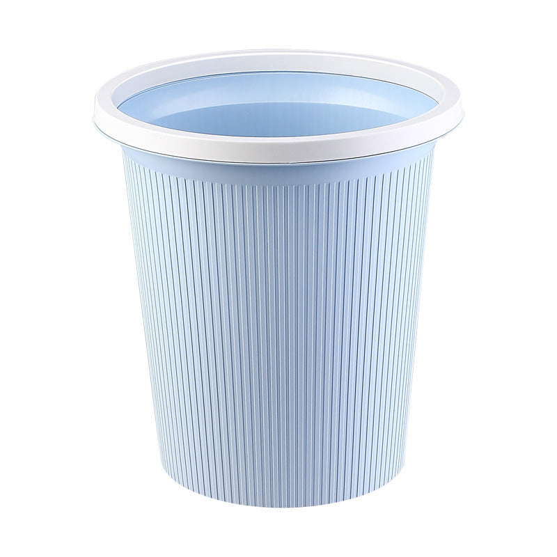 Ladies elegant and practical waste bin with ribbed surface Bowlift