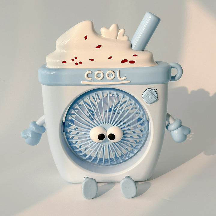 Unisex Creative Mini Fan in Cup Design Bowlift