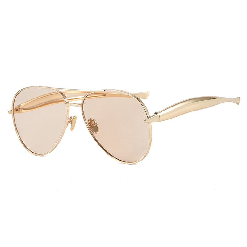 Women's pilot sunglasses with elegant accents and protective UV filter Bowlift