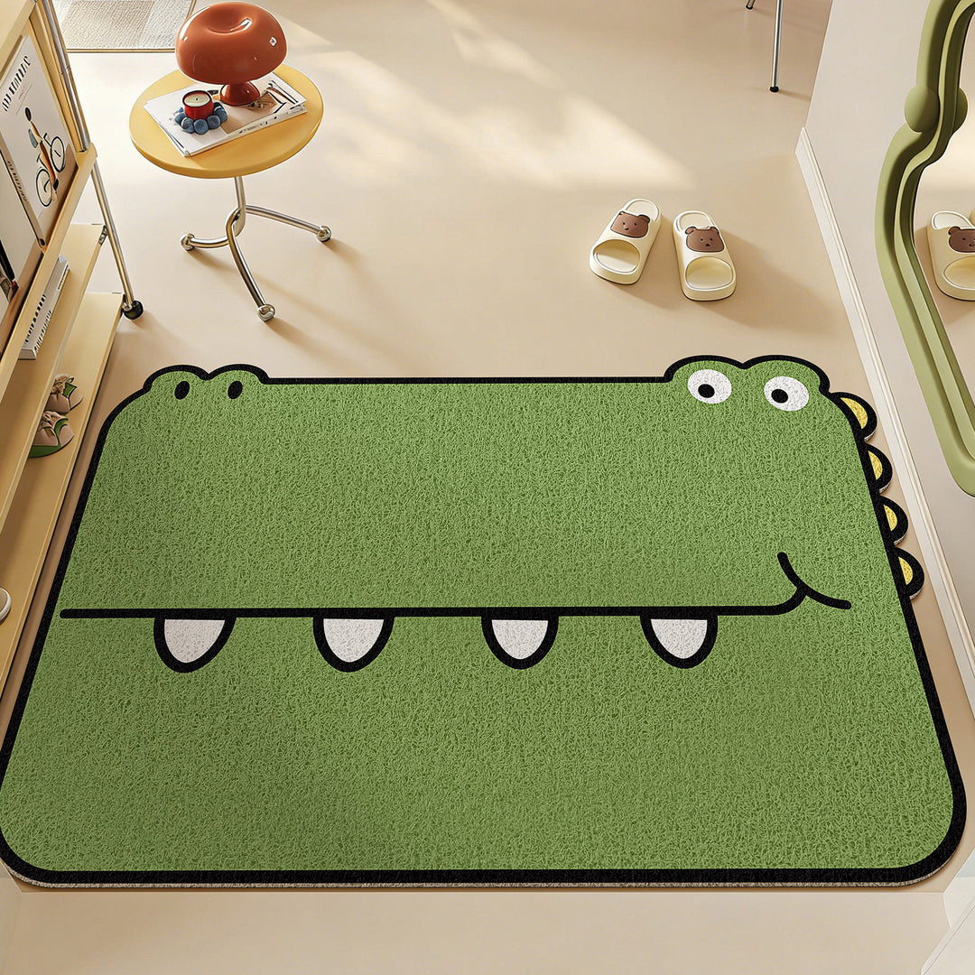 Fun Animal-Themed Plush Area Mat
