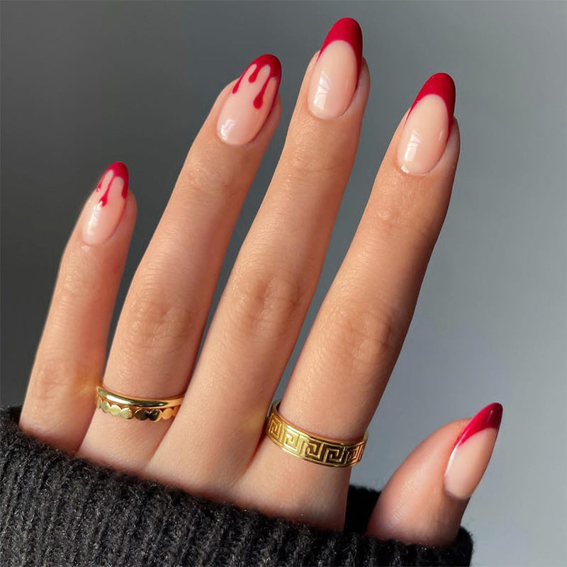 Premium Artistic Press-On Nail Set Bowlift