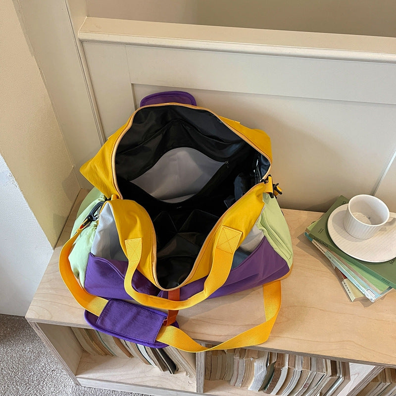 Sporty Tote Bag With Modern Design And Multiple Compartments Bowlift